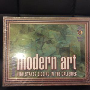 Modern Art Board Game Brande New